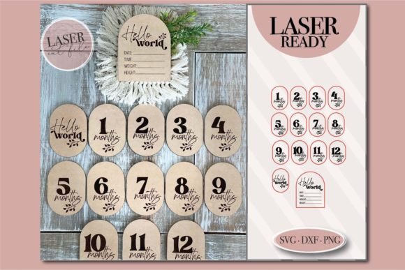 Download Baby Milestone SVG - Premium Bundle