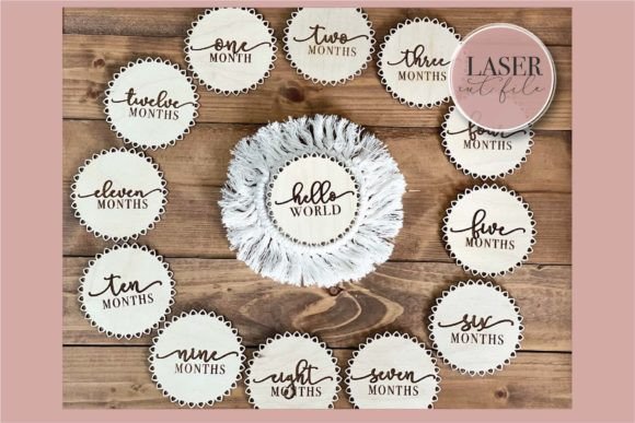 Download Floral Boho Baby Milestone SVG - Premium Bundle
