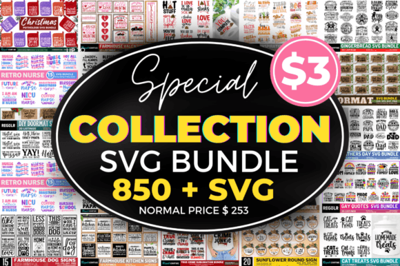 Download The Special SVG Mega Bundle - Premium Resources