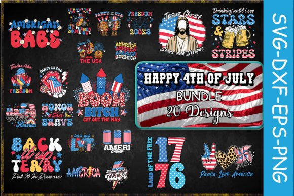 Download Happy 4th of July SVG Bundle - Happy 4th of july svg Collection